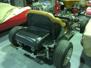 This Twin Supercharged, Ferrari- V12-Powered T Bucket Ain’t Your Typical Street Rod