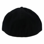 Flat Bill Hat, Black, Large / X-Large
